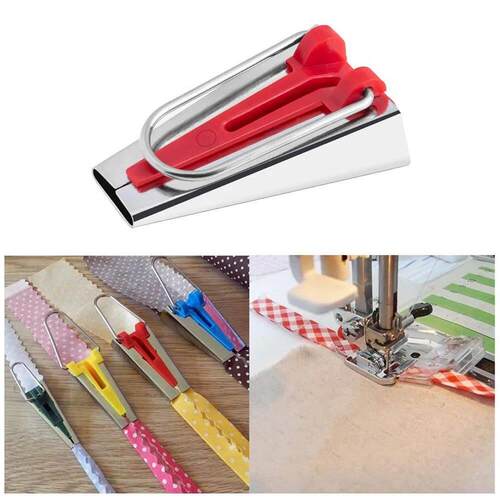 Splicing Cloth Fabric Bias Tape Maker Binding Tool Quilting