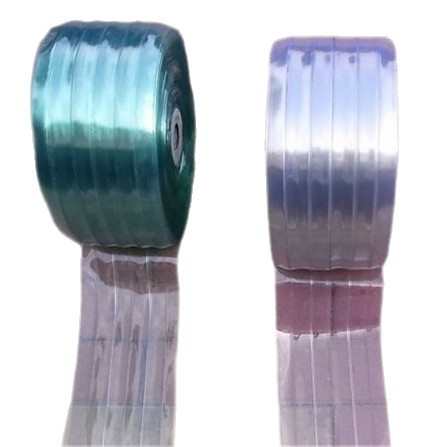 夏季空调门帘透明塑料PVC挂帘挡风隔热防蚊软玻璃皮窗帘厂家批发