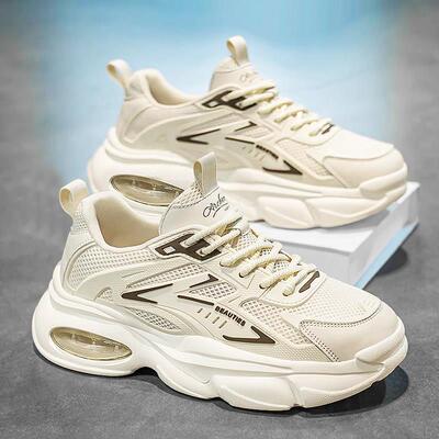 2026男士增高老爹春季新款黑色厚