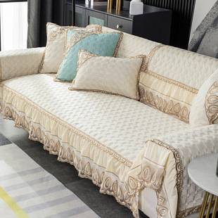 老式沙发套全包万能套罩皮弹力通用一二三组合沙发垫防猫抓秋冬季