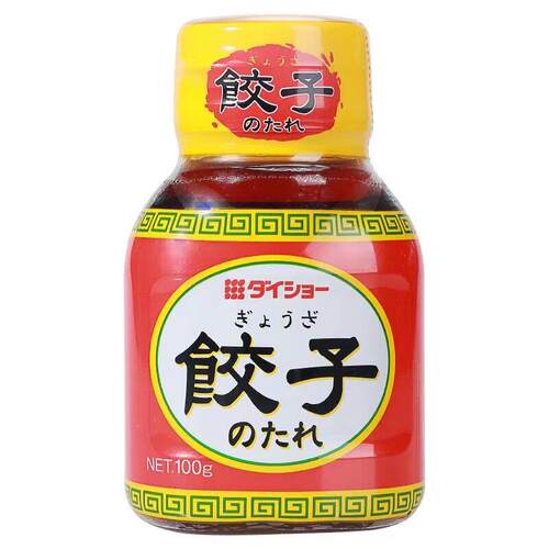 日本进口大逸昌饺子酱调味醋100g日式火锅烧烤水饺烤肉蘸食调味料