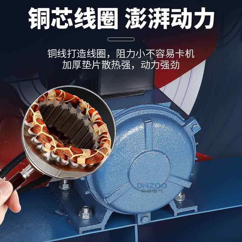 SFG6-6轴流通风机1.1K低EVM声轴流风噪机220V工送业房抽厂风机80V