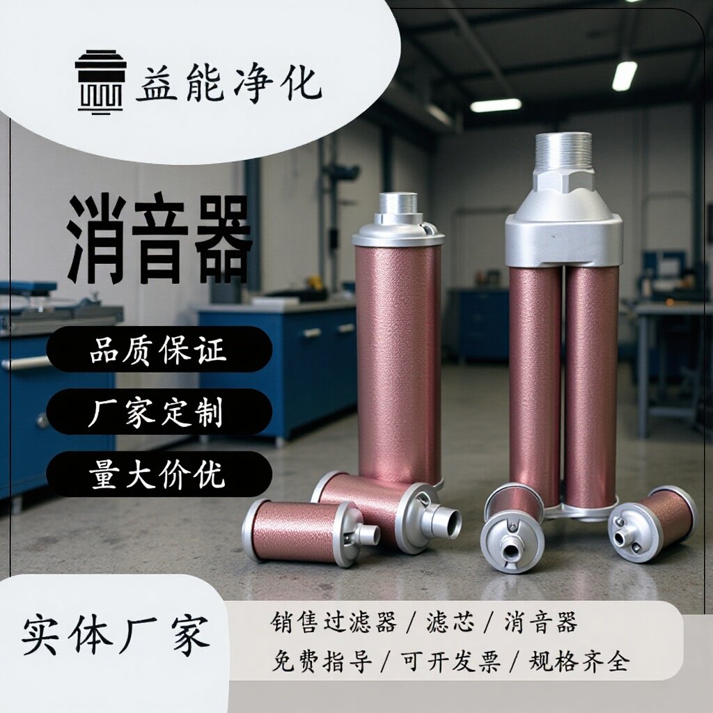干燥机冷干机吸干机消声器耐高温降噪耐腐蚀吸音玻璃棉阻尼静音