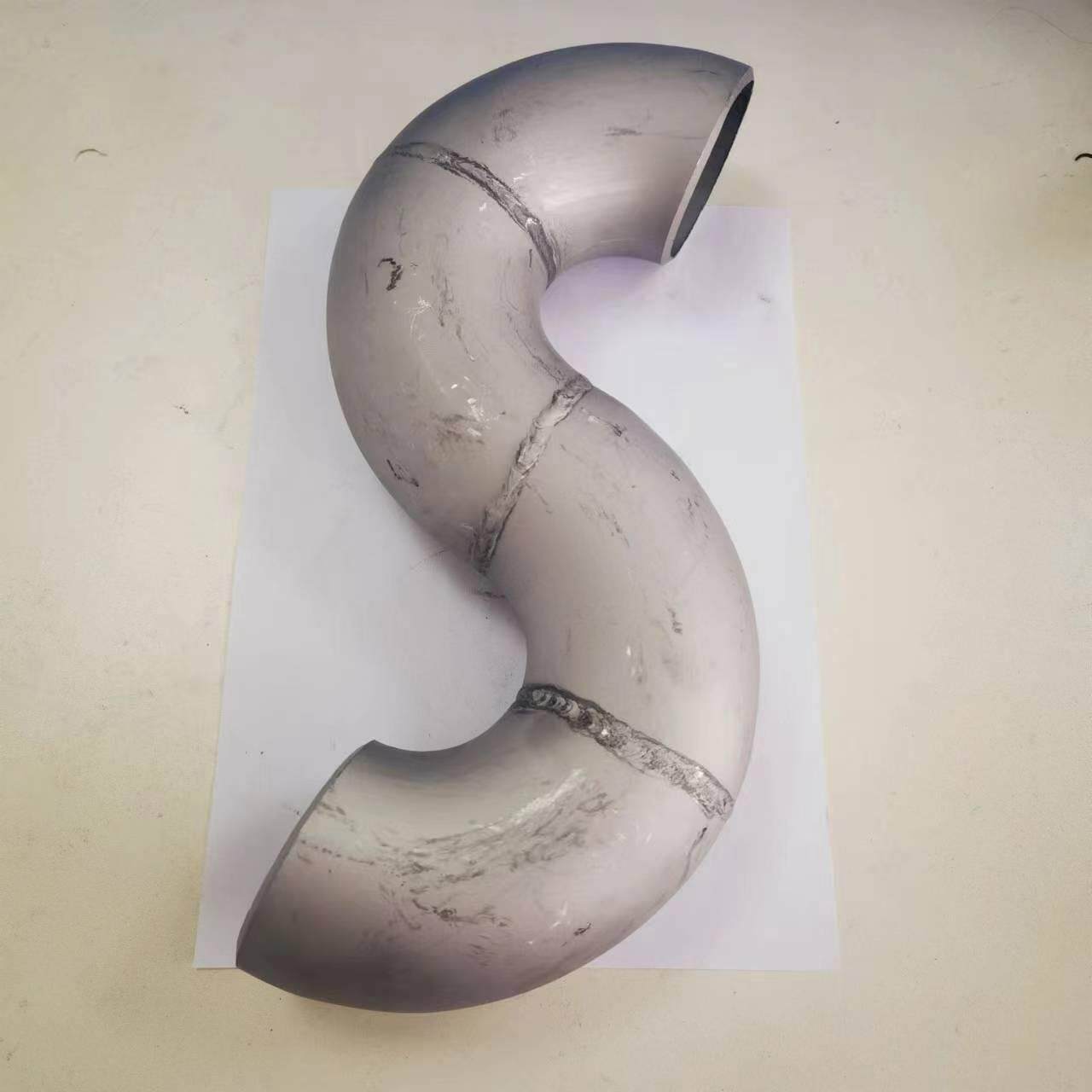 304工业级酸洗面焊接式S型不锈钢存水弯P型形状规格材质可订