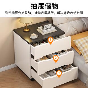 床现JX 5头柜简约柜代家用收纳置物柜子出租房用小桌子卧小室 C35