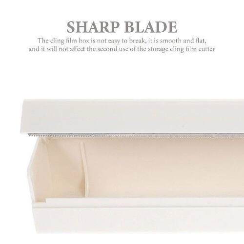 Plastic Wrap Storage Box Refillable Cling Film Holder