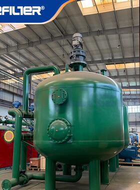 70m³/h水产养殖水体净化全自动反冲洗浅层砂过滤器低运维成本
