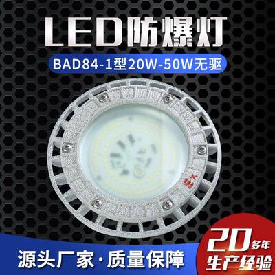 LED防爆灯BAD84-1型20W-50W防爆泛光灯 防爆照明灯 防爆油库灯