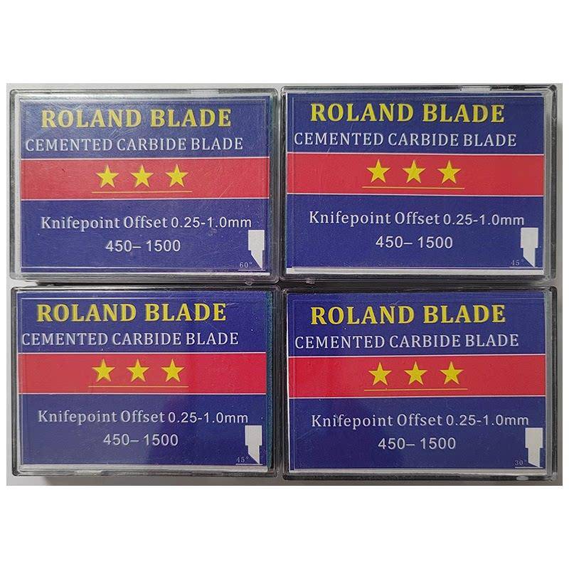 罗兰刻字刀刻刀电脑刻绘机刀头roland不干胶即时贴割字刀45度5支