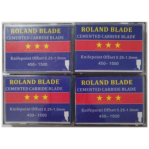 罗兰刻字刀刻刀电脑刻绘机刀头roland不干胶即时贴割字刀45度5支
