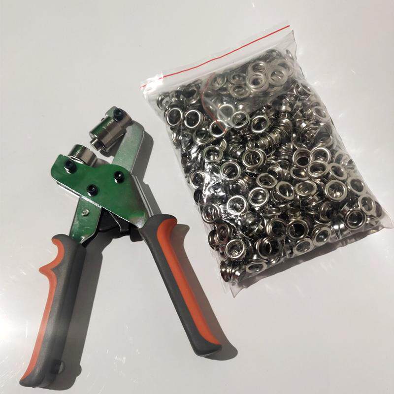 正品可携打扣器手动打孔喷绘篷布4号扣眼X式展打架钳孔广告工具扣