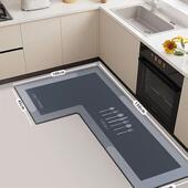 转角L型厨房地垫硅藻泥垫子吸水垫防滑脚垫可擦免洗地 折扣价