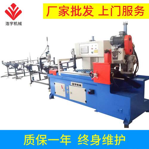 HY425CNC自动上料切管机伺服送料切割机交流电源全自动切割机