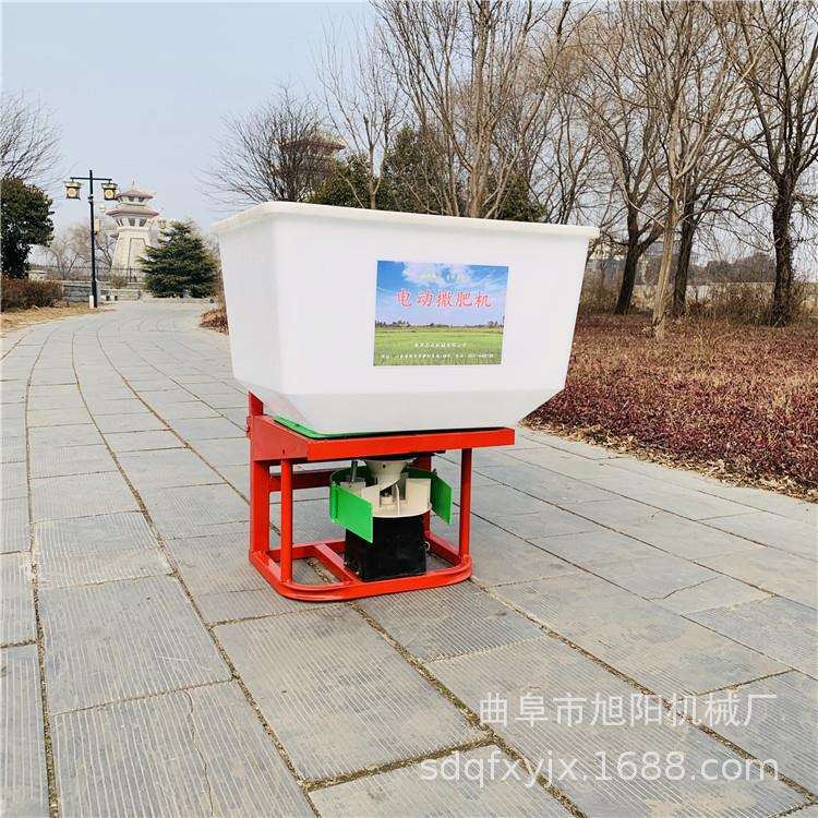 农公用电动施器4-60V三轮车后8挂XDM式撒肥机12肥0斤大容量抛肥机