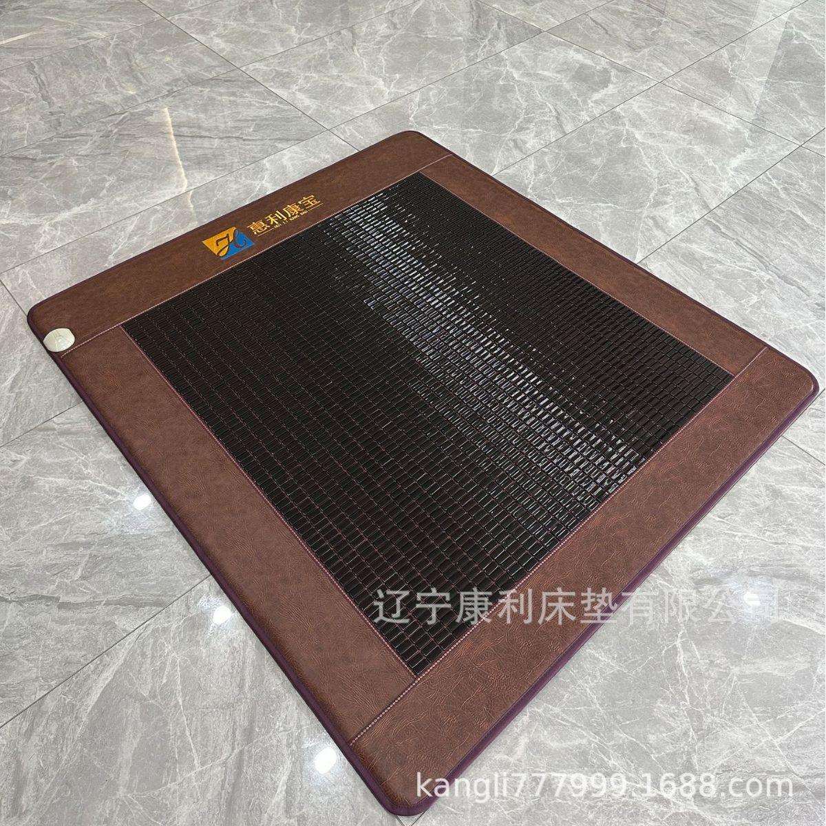 工厂直发长条锗石托玛琳加热床垫锗石颈椎枕坐垫枕头