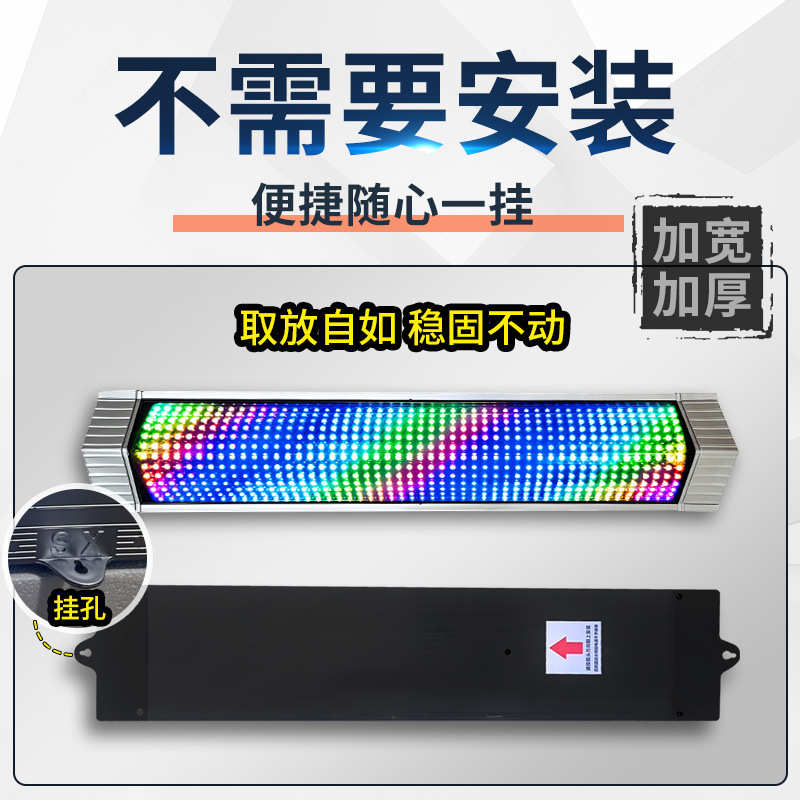 #美发转灯led发廊转灯理发店标注挂壁灯复古宫灯网红新款户外耐用