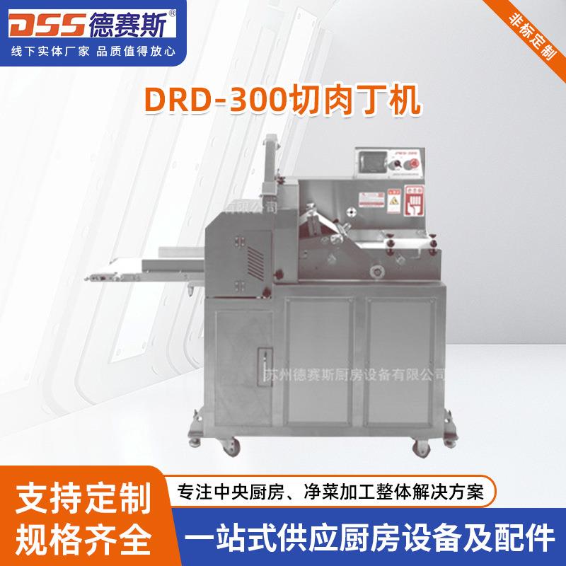 DRD-300鲜肉冻肉切丁机肉类食品牛排肉类精加工切肉机