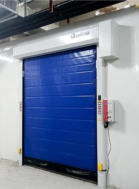 零下冷库IZT保温快速门门 仓储鲜保温加厚防寒帘保温门快速卷生帘