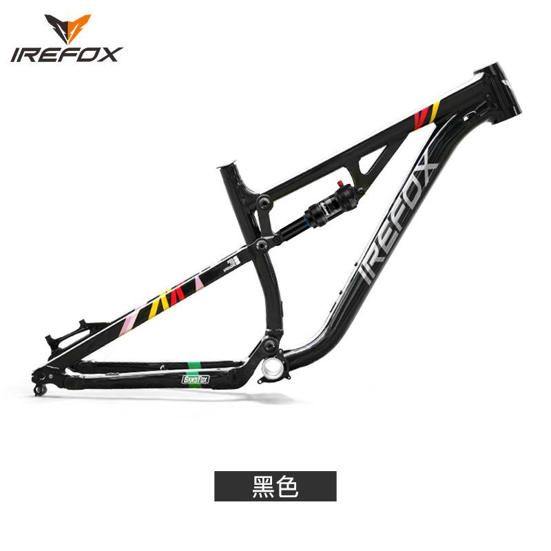 火狐IREFOX铝合金山地车避震车架27.5寸速降DH-AM搭配190软尾后胆