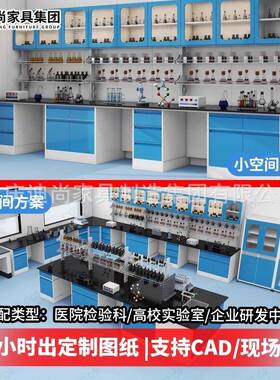 实验院台验ZS-20010室工作台吊实验桌医检验台柜化验室操作实台实