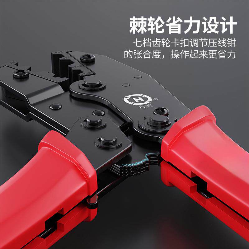 新款直销 同轴线压接钳 有线电视F头光纤线缆压接工具HT-336系列