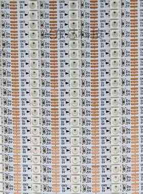 led柔性灯带4MM 3535min窄板i灯带5V 60灯SK6812内置幻彩全彩灯条