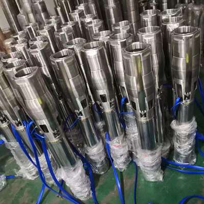 不锈钢深潜井泵高扬抽水机2程20V三相HDP电耐机锈温泉抽水泵水泵