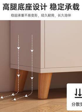 书桌旁书架落地置物客厅墙简易书柜储架SJ016606靠柜物收纳柜子家