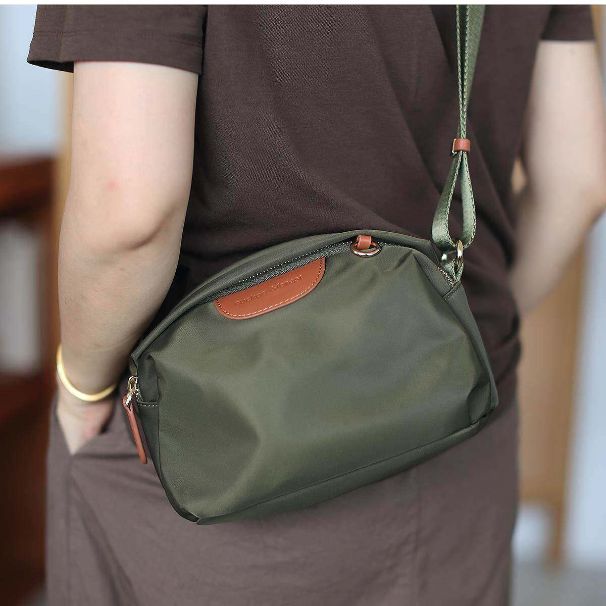 新加坡Cienda Kuelta 简约包包女时尚轻便牛津布包通勤百搭斜挎包