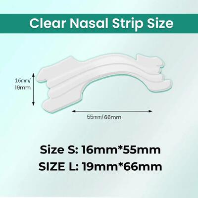 30/60PCS Nose Strips Extra Strength Nasal Strips Relief Stri