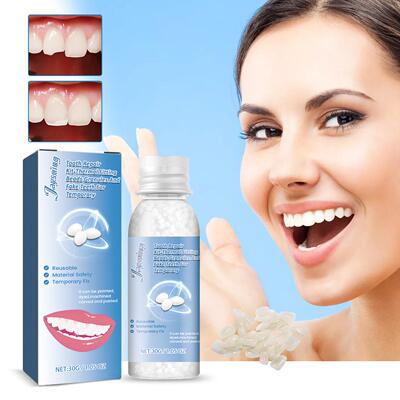 Jaysuing Temporary Teeth Kit Tooth Gap Filler Dental Glue Pa
