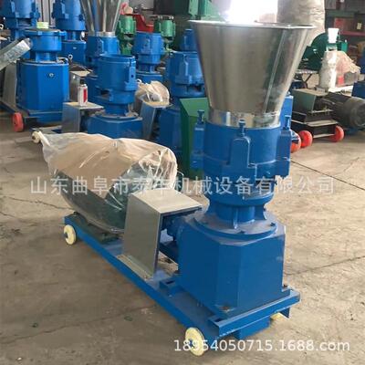 饲料颗粒机牛小型家用22014v养殖备鸡鸭鹅猪羊兔玉米秸设秆制粒机