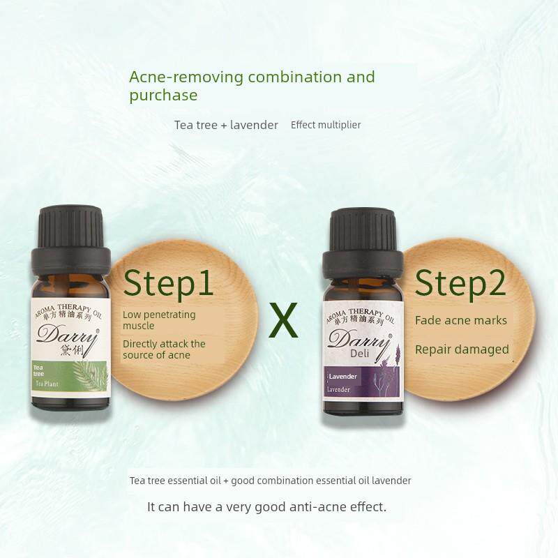 高档单方薰衣草精油安按摩面部祛印淡化疤痕身体助睡眠神痘植物纯