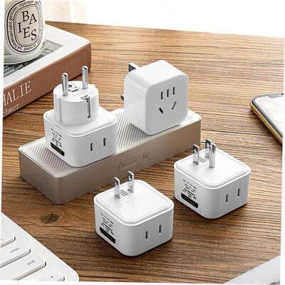 AC Wall Power Adapter China and UK Plug to US Plug Socket P