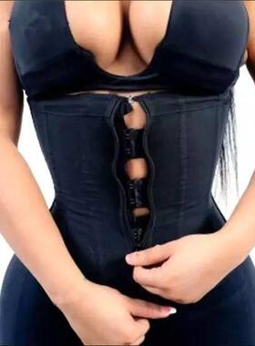 Corset Body Shaper Zipper Slim Belt Waist Shapewear Women