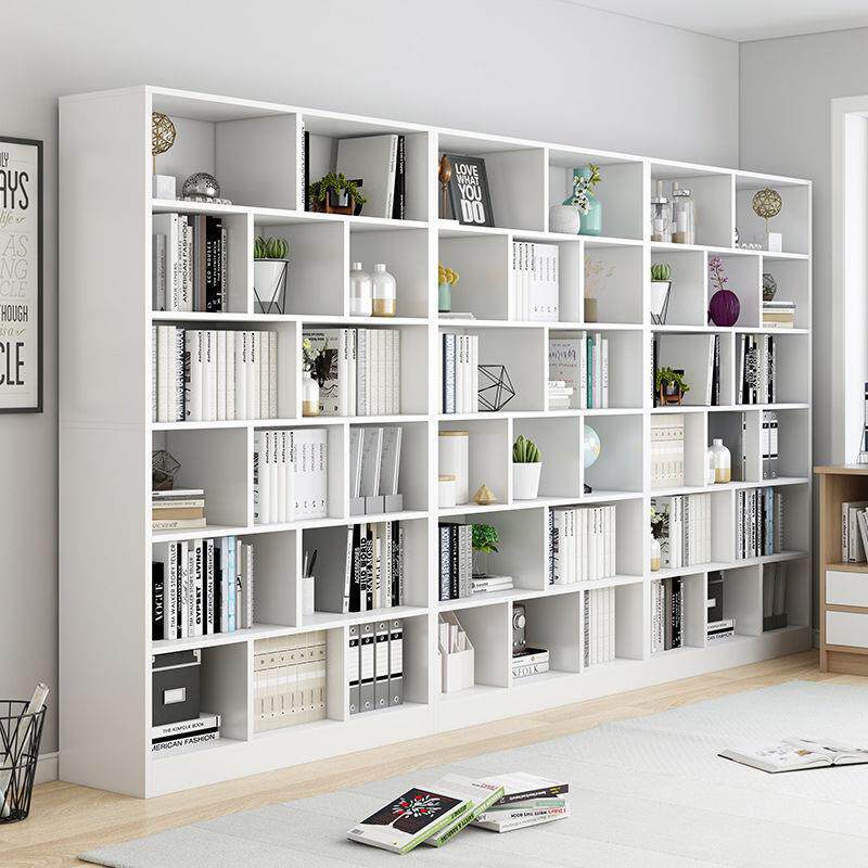 组合书架落卧地置物架厅陈列家用省JWS空间生学室储物客收纳简易