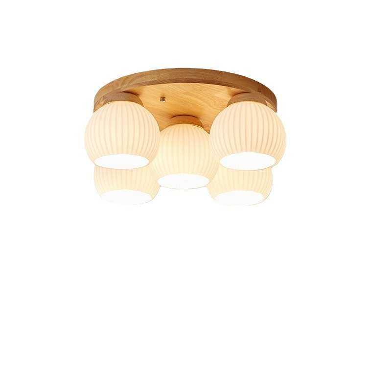 北欧原木吸顶灯日式侘寂风复古田园护眼书房灯奶油风实木卧室灯,家装灯饰光源,智能吸顶灯,淘宝优惠券,粉丝福利购,淘宝优惠卷