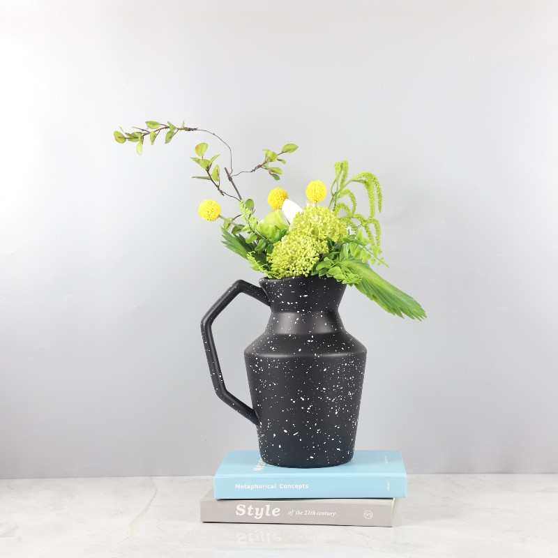 现代简约几何树脂手提壶型花器装饰花瓶摆件玄关电视柜家居装饰品,家居饰品,花瓶,淘宝优惠券,粉丝福利购,淘宝优惠卷