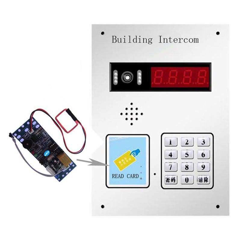 12-24V电梯控刷卡 门禁机系统嵌入式模块 楼宇对讲Access Control