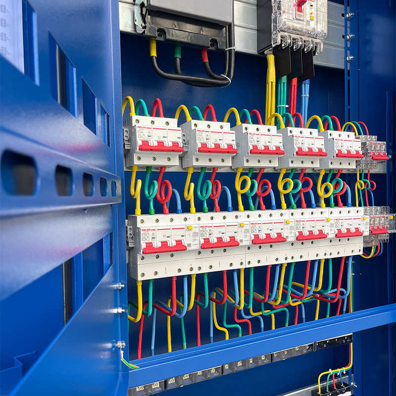 双层控制门箱加厚落地箱配电柜一级防雨工业柜成套工地不锈钢304