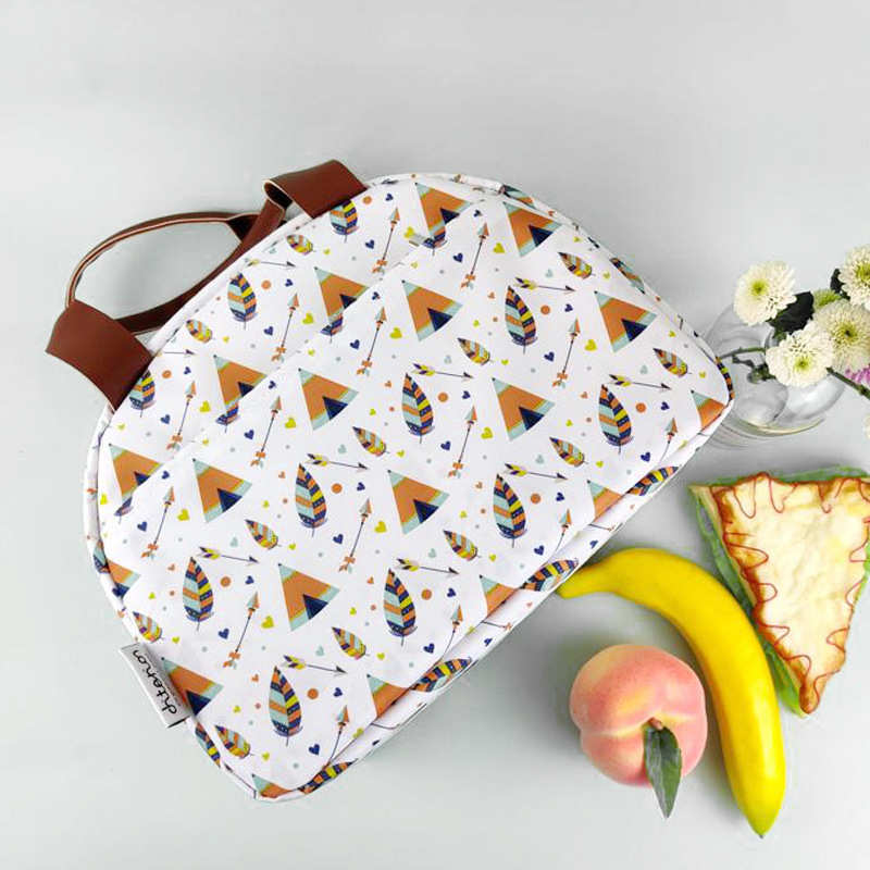 厂家现货手提保温午餐袋牛津布野餐包上班带饭保鲜便携保温冷藏包