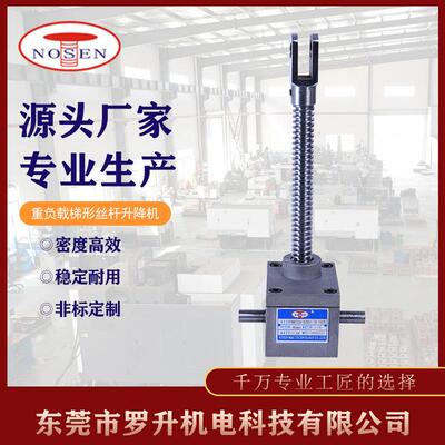 丝杆升降机RNF系列螺旋升降器升降平台涡轮涡杆蜗轮蜗杆升降机