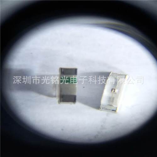 侧面翠绿发光二极管0602LED贴片灯珠90度侧指示灯1606绿光高亮度