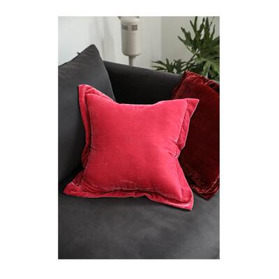 新款Daisyh枕ome覆古华丽格光泽风天鹅绒头垫斯堪的纳维亚风格床