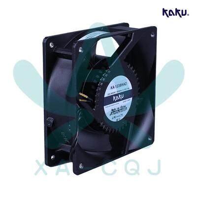 原装KAKU KA1238HA2含油导线 卡固 220V 0.13A 金属扇叶散热风扇