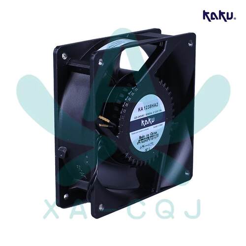原装KAKU KA1238HA2含油导线 卡固 220V 0.13A 金属扇叶散热风扇