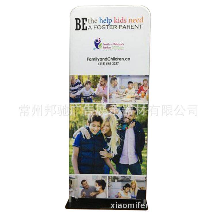 铁板展架 挂画架门型广告展架 加厚升级款易拉宝常州邦驰厂家直销