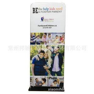 铁板展架 挂画架门型广告展架 加厚升级款易拉宝常州邦驰厂家直销