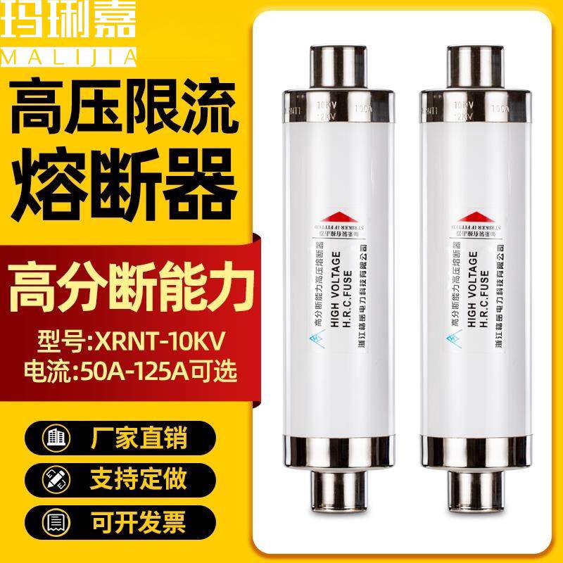 高压熔断器高分断能力限流XRNT10-12KV50A63A80A100A变压器跌落式