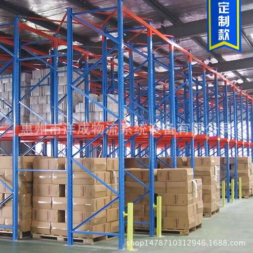 重型物流仓库货架驶入式货架库房工业仓储贯通货架重型通廊式货架